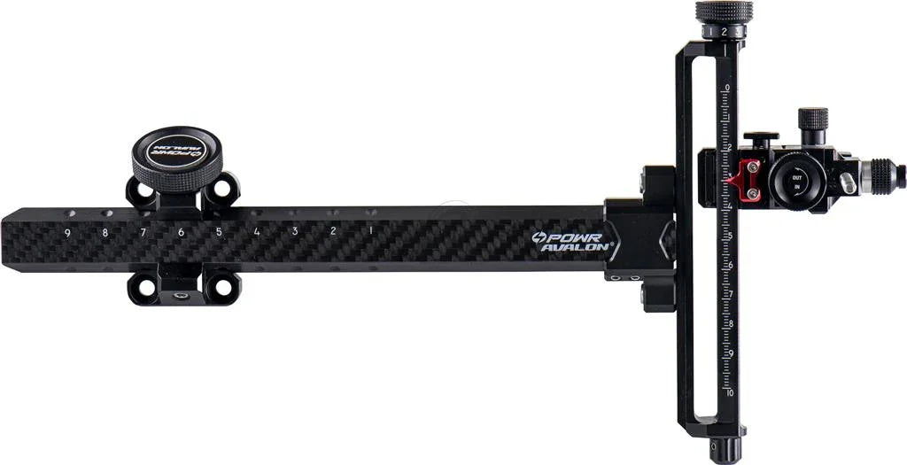 Viseur Avalon Powr classique carbone 3K 9"