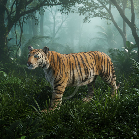Cible 3d Tigre Booster