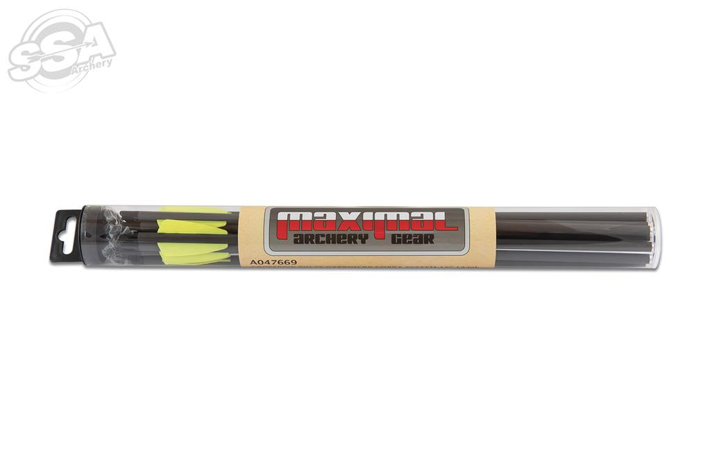 Traits carbone Maximal Maxonia Cobra R9 Nock 15" – Pack de 12