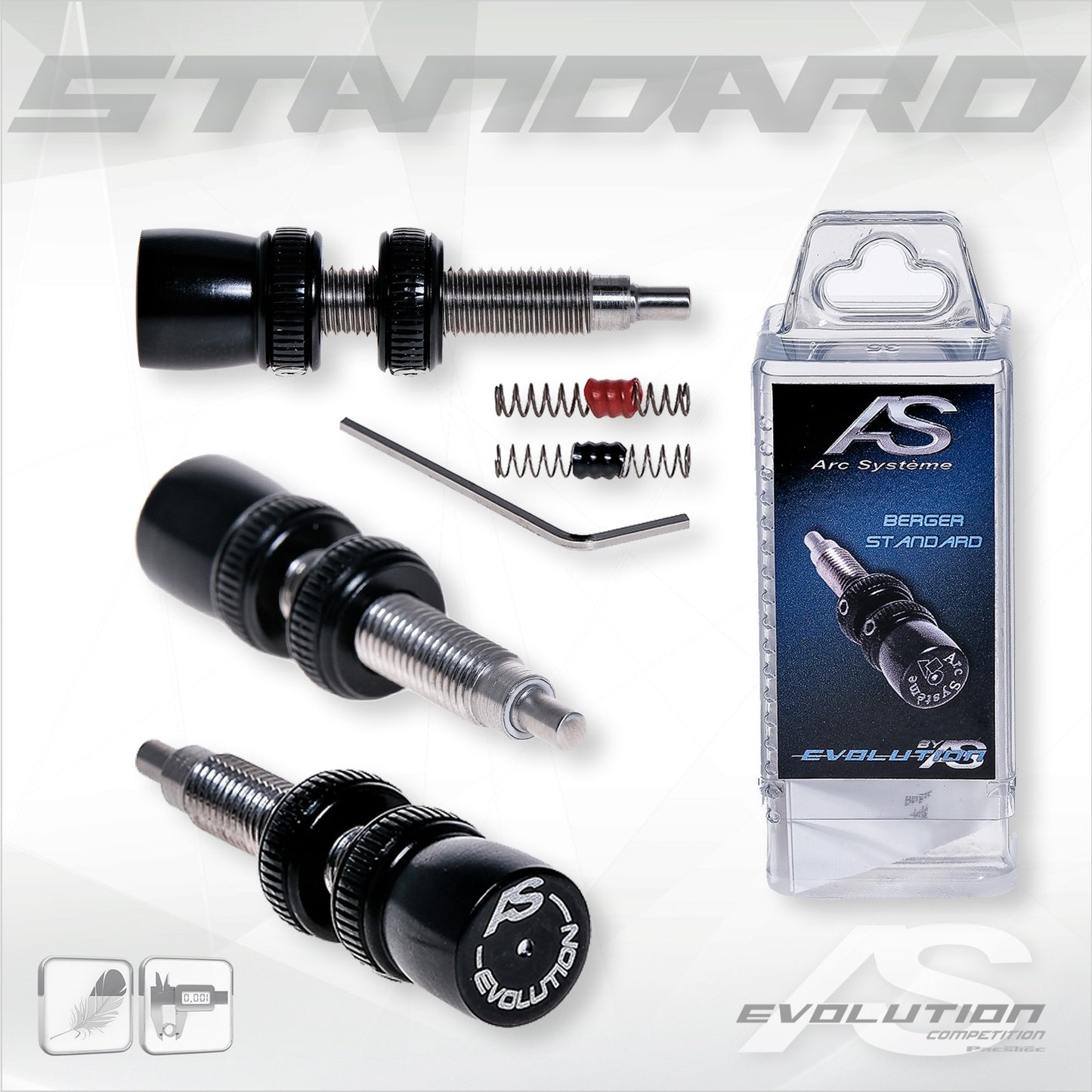 Berger Button Arc Système standard