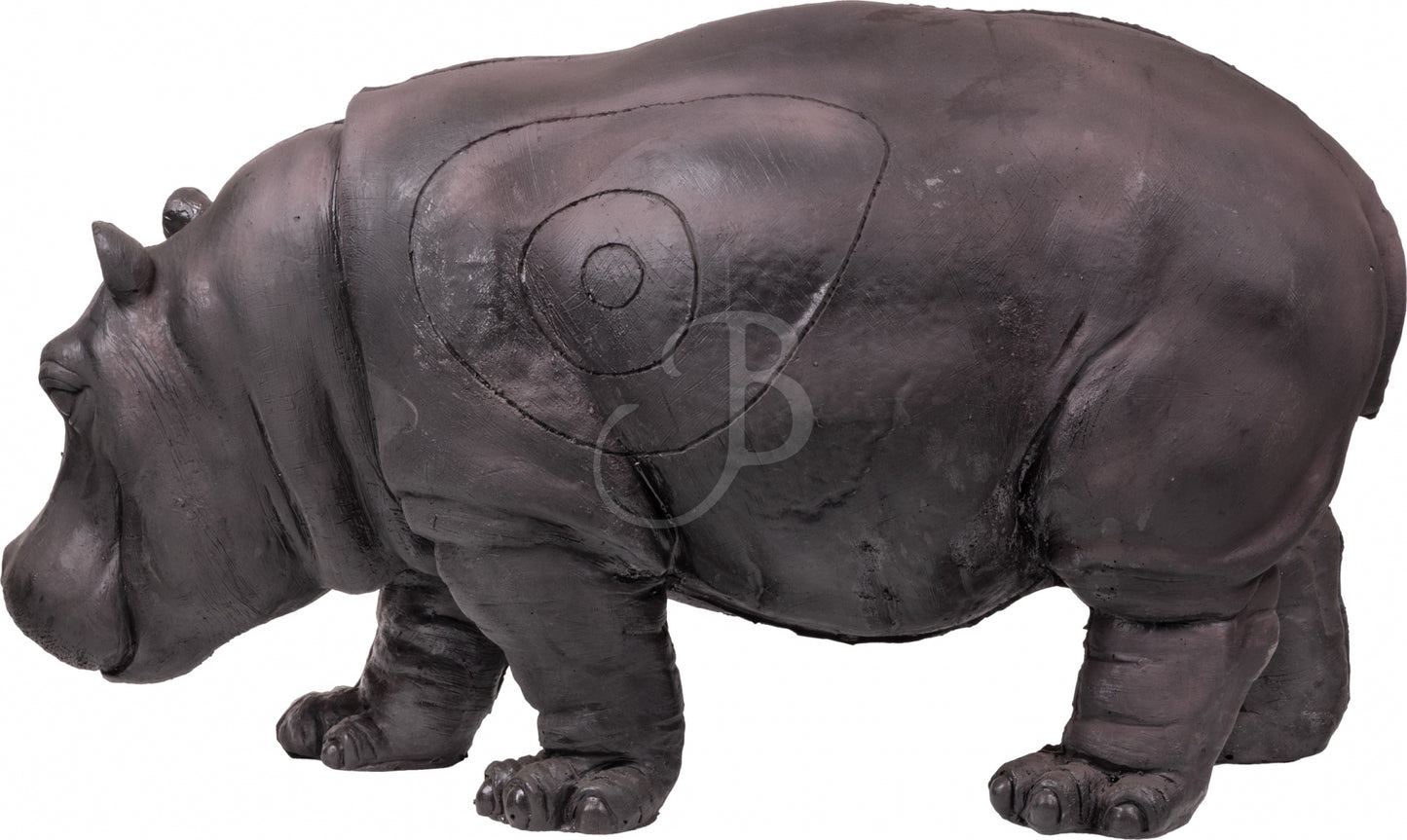 Cible 3D Hippopotame Booster