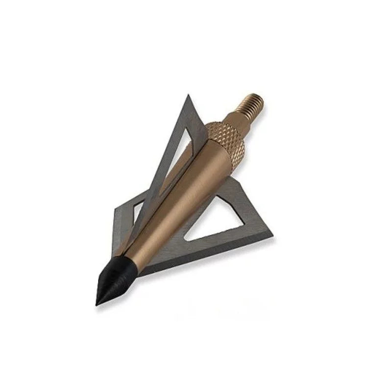 Broadhead 3 Lames Fixes – Ø 3,3 cm – Pack de 6 - 125 grains