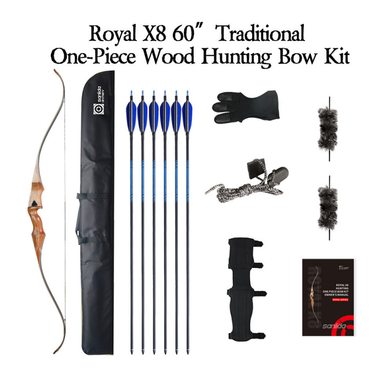 Arc chasse Sanlida Royal X8 - kit complet