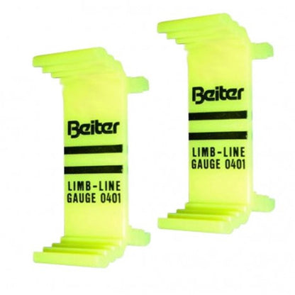 Cales beiter "limb line gauge" pour recurve/classique - par deux