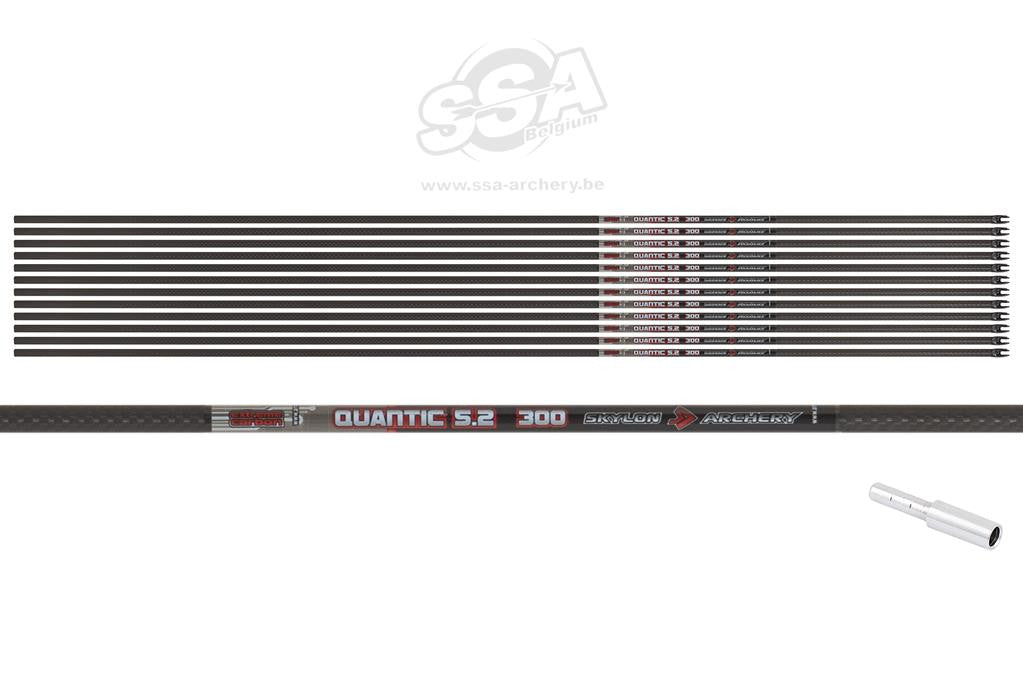 Tubes Skylon 3K Quantic ID5.2 Nus (par 12)