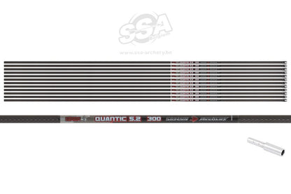 Tubes Skylon 3K Quantic ID5.2 Nus (par 12)