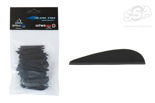 Plumes Avalon pour flèches Hybrid / Tyro 2"