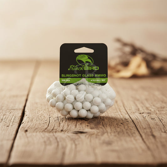 Blackbird Billes en verre lance-pierre – Pack de 100