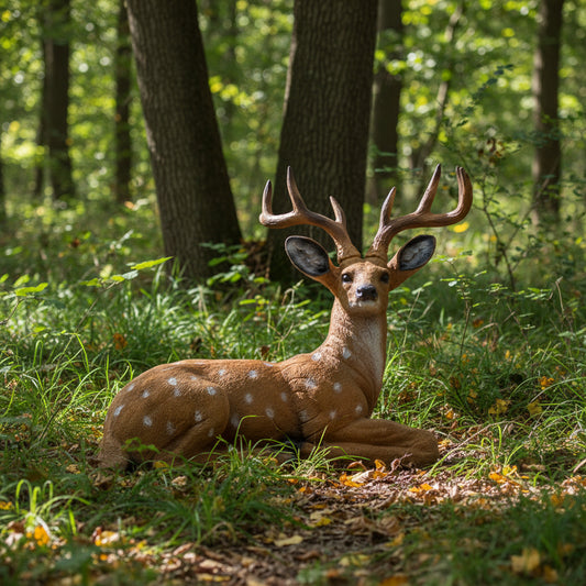 Cible 3D Cerf assis