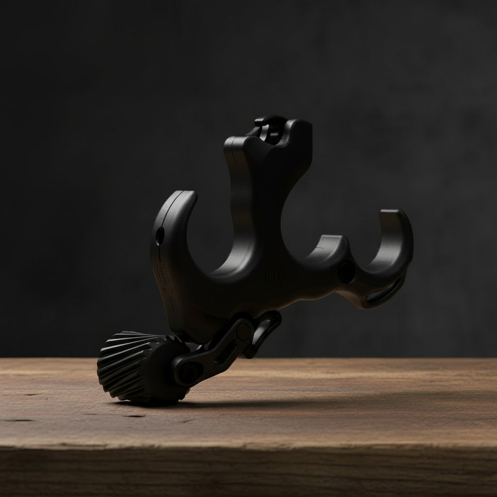 Ultraview Button Stainless Black