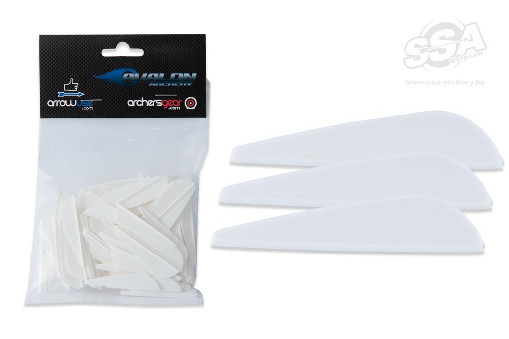 Plumes Avalon pour flèches Hybrid / Tyro 2"