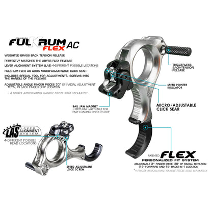 Décocheur Tru Ball Fulkrum Flex AC 3 Doigts Quick Silver Brass