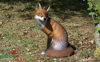 Cible 3D Natur' Foam Renard Assis