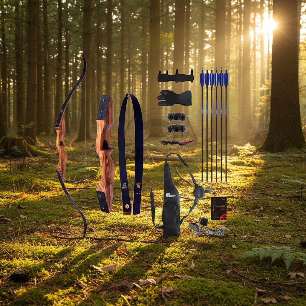 Arc Récurve Démontable Sanlida Eagle X9 — Kit Complet 58"