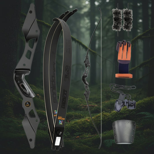Arc Récurve Chasse Sanlida Hermit 10 ILF 60"