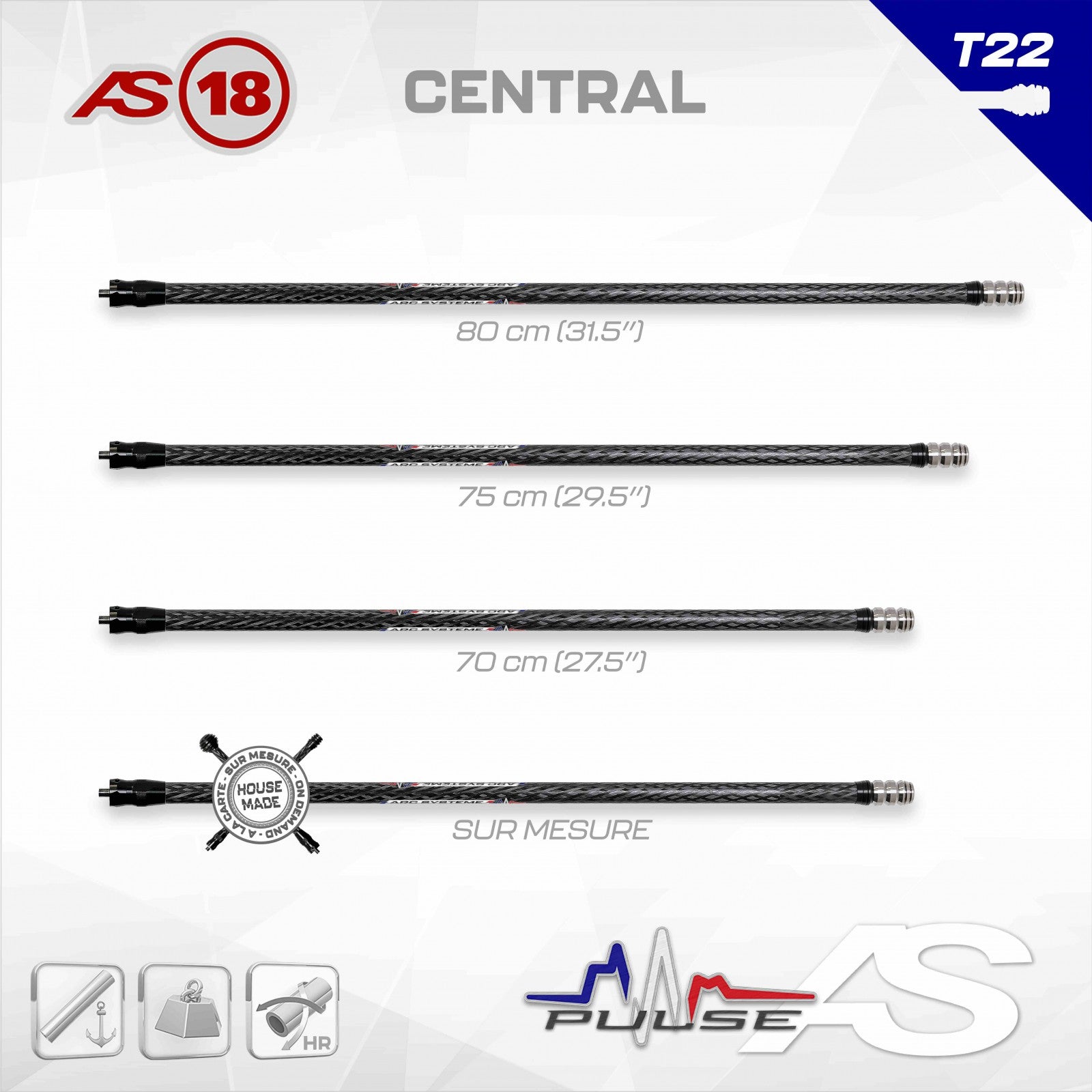 Centrale Arc Système AS15 / AS16 / AS18