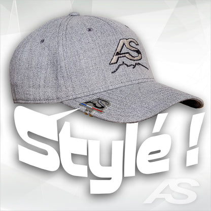 Clip de casquette AS tricolore
