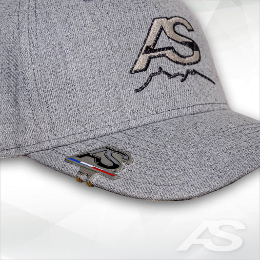 Clip de casquette AS tricolore