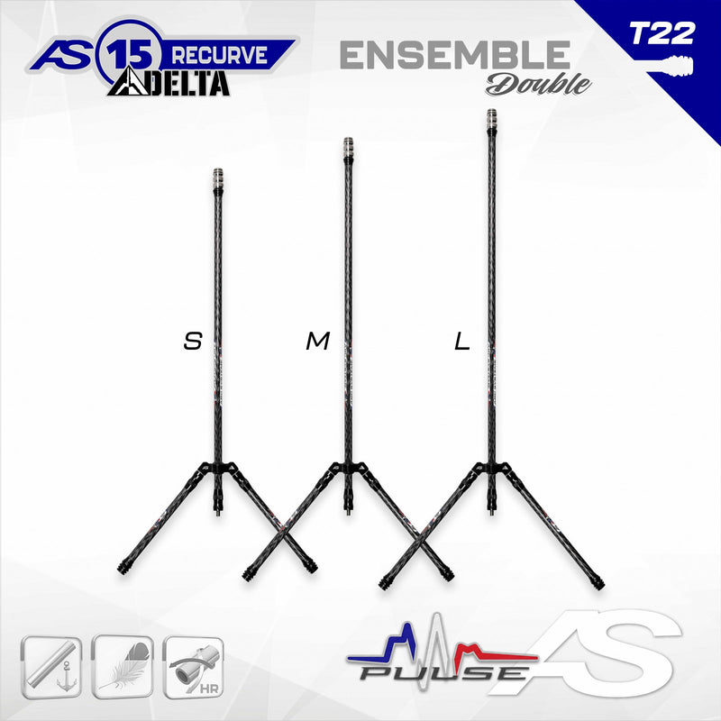 Stabilisation complète Arc système RECURVE DELTA 15