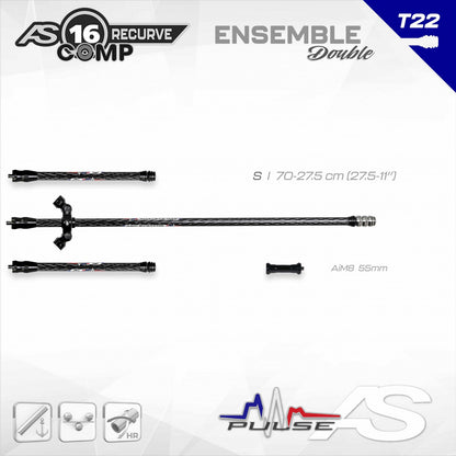 Stabilisation complete Arc system 16 RECURVE COMP