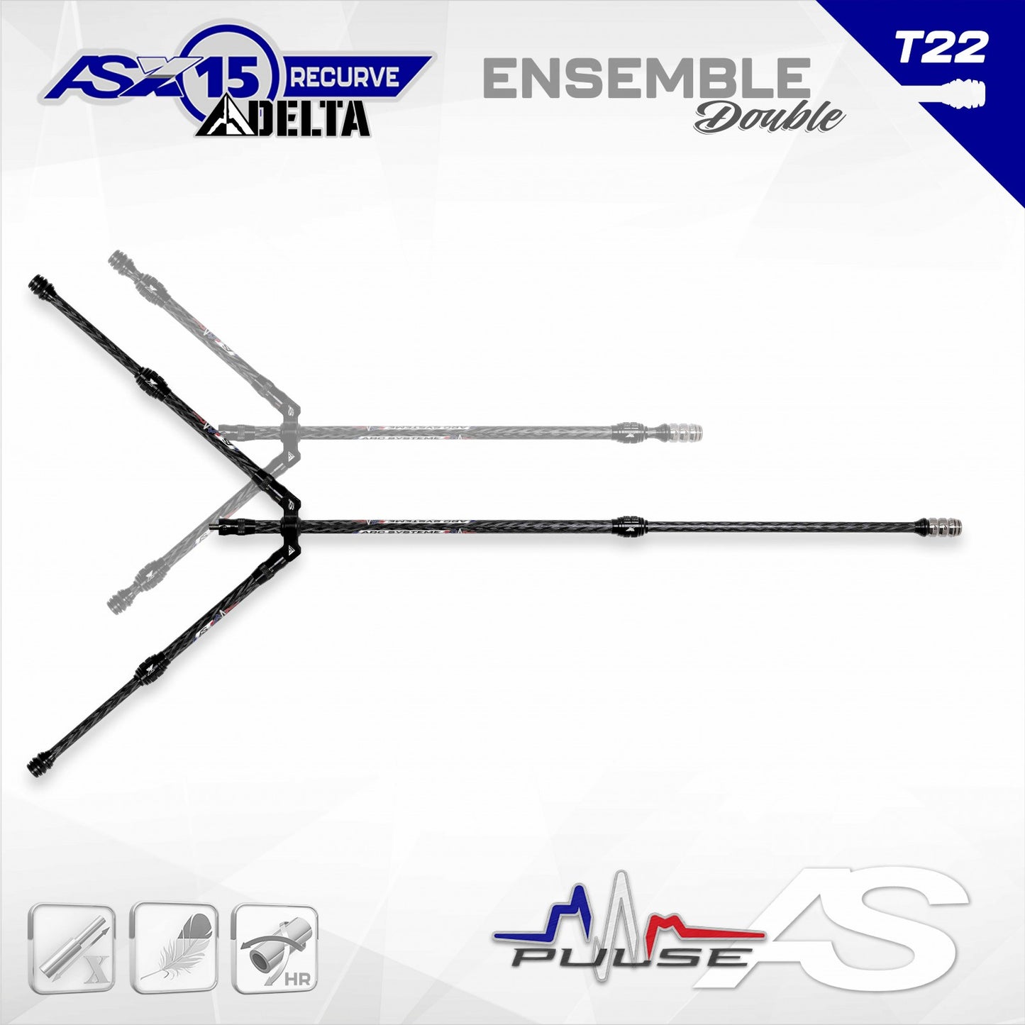 Stabilisation complète AS X15 recurve DELTA