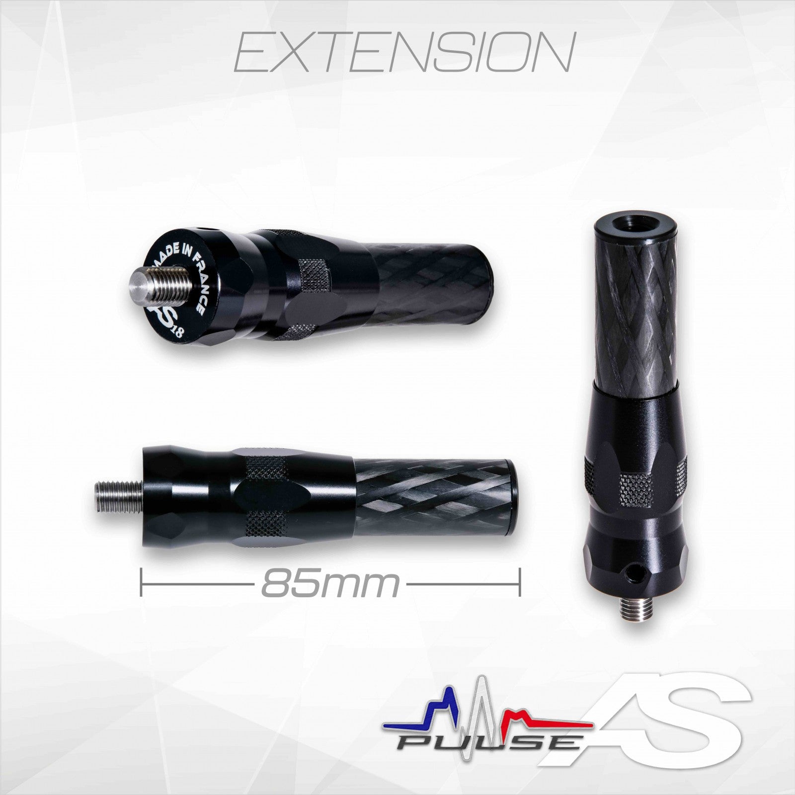 Extension Stabilisation AS18 Ø18mm 85mm / 3,5"