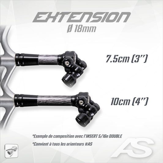Extension Compétition Ø18mm Arc systeme