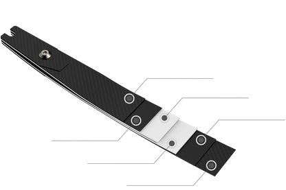 Branches Kinetic Fury X ILF 3K Carbon - Compétition