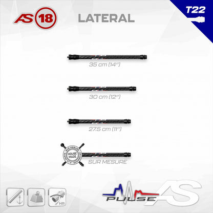 Latérale Arc Système AS15 / AS16 / AS18