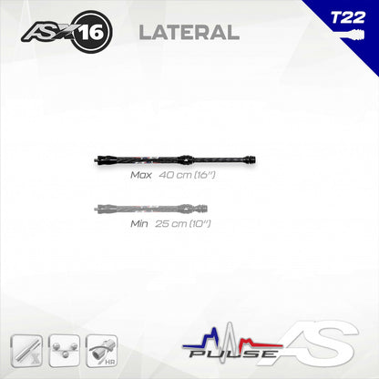 Stabilisateur Latéral Télescopique Arc Système AS X15 / AS X16 / AS X18