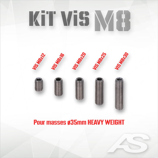 Kit Vis M8 Arc Système