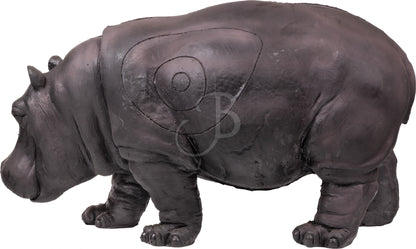Cible 3D Hippopotame Booster