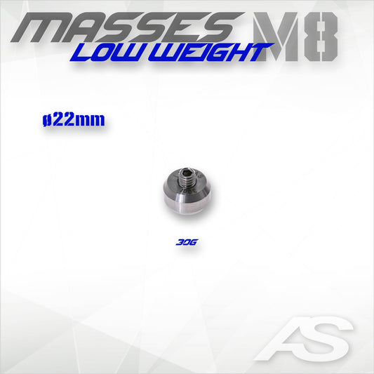 Masses LW Ø22mm Arc Système
