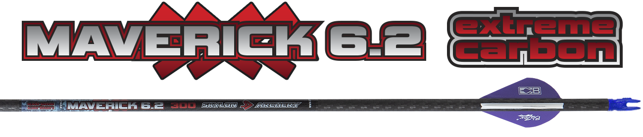 Flèches Skylon 3K Maverick ID6.2 Montées (par 12)