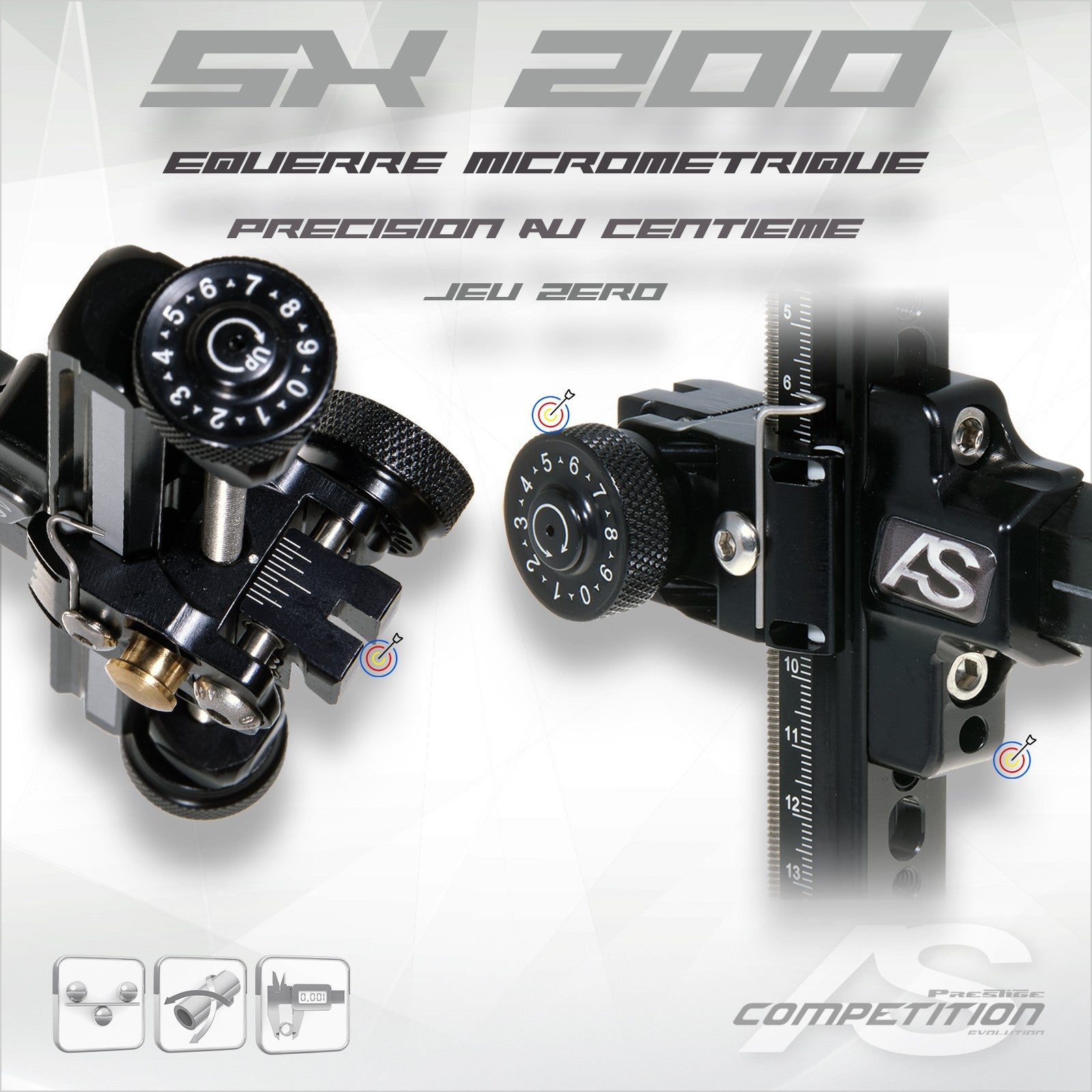 Viseur Arc Systeme SX200 Shorty