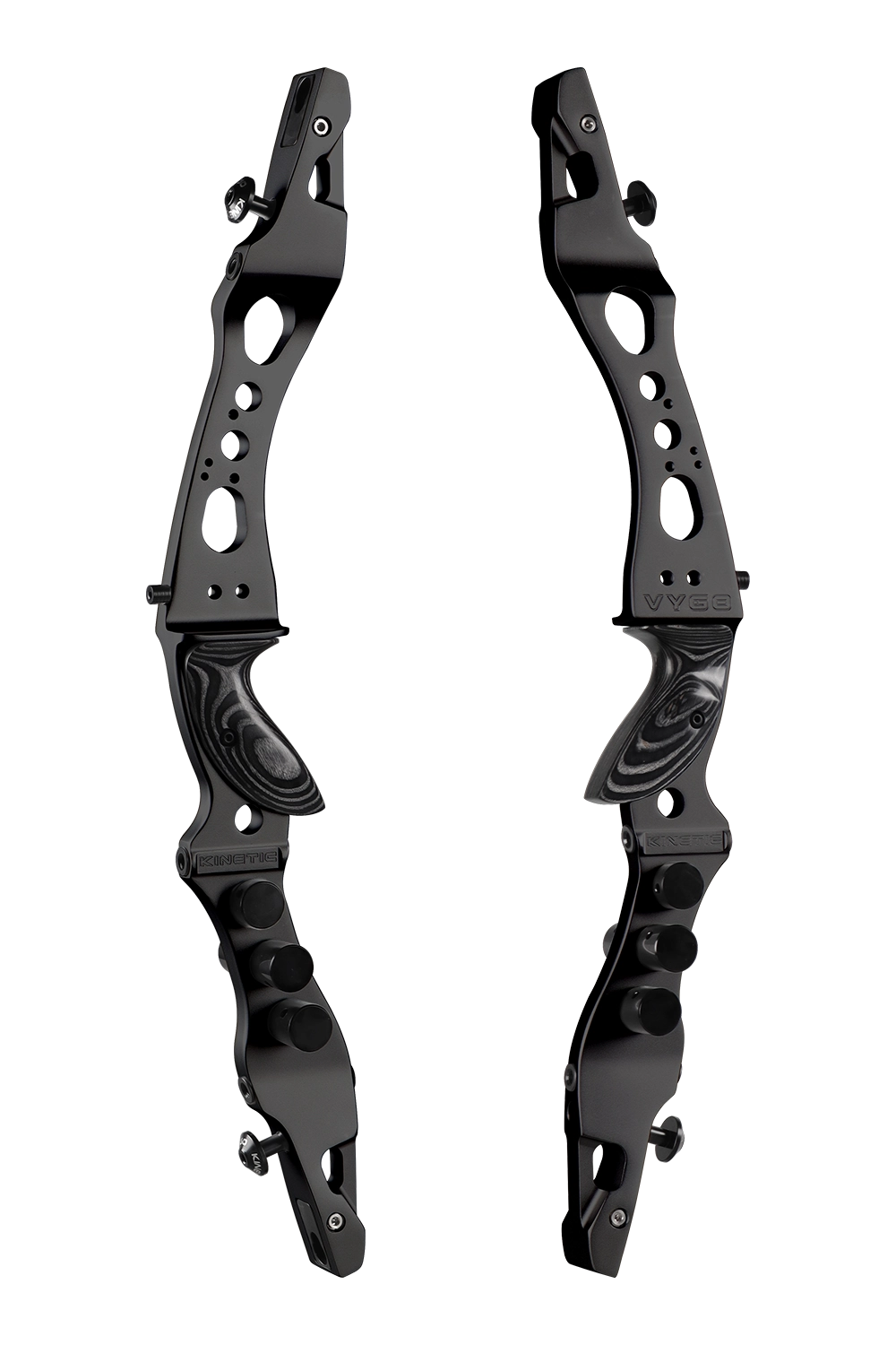 Poignée Kinetic Vygo ILF 25" Aluminum avec Poids Barebow