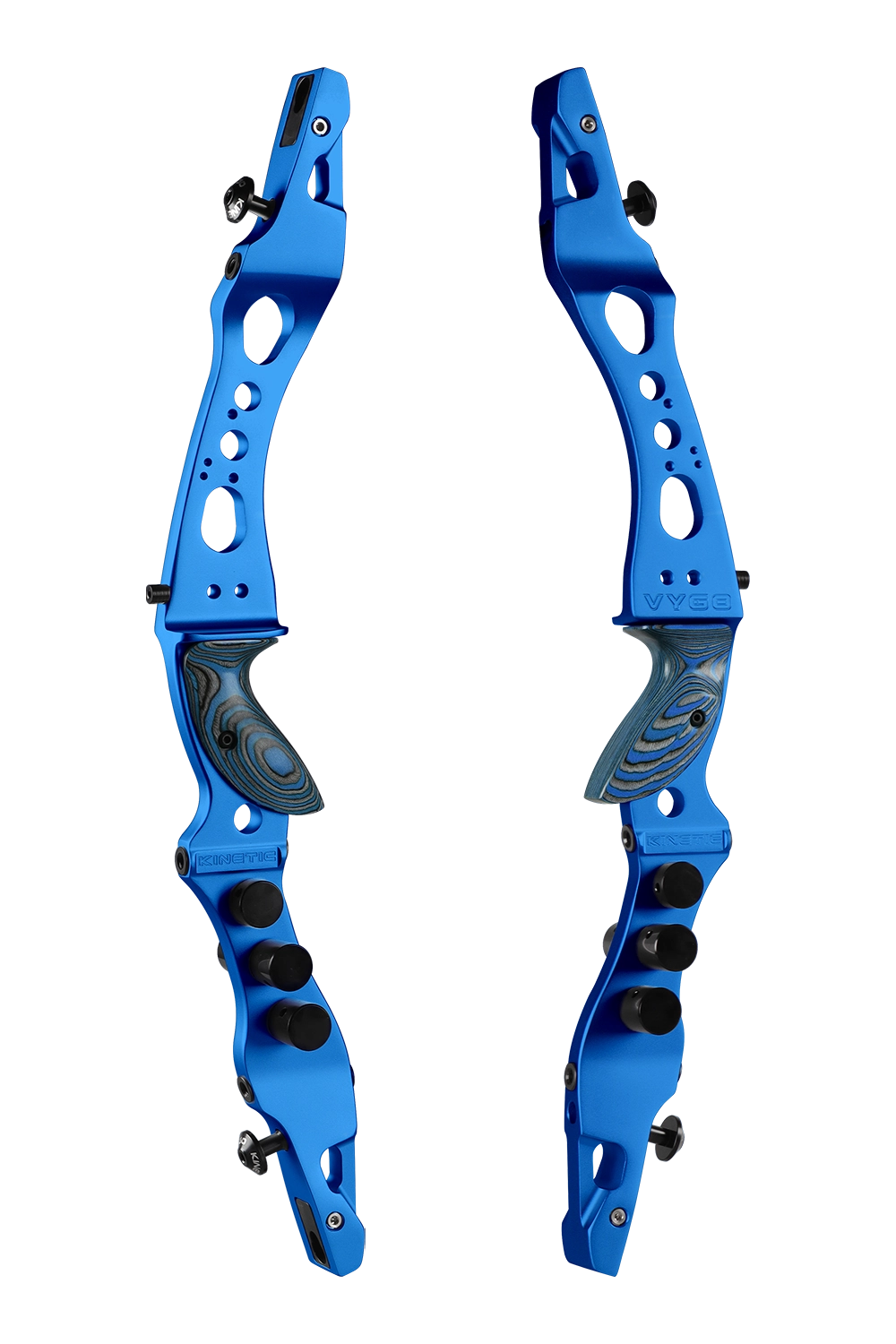 Poignée Kinetic Vygo ILF 25" Aluminum avec Poids Barebow