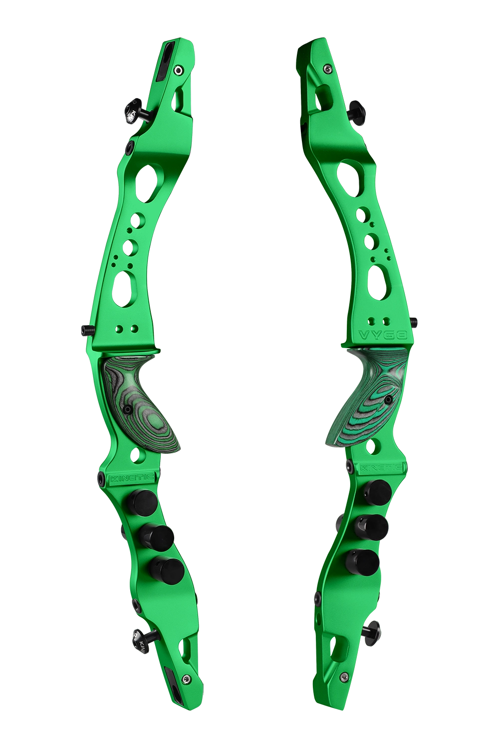 Poignée Kinetic Vygo ILF 25" Aluminum avec Poids Barebow