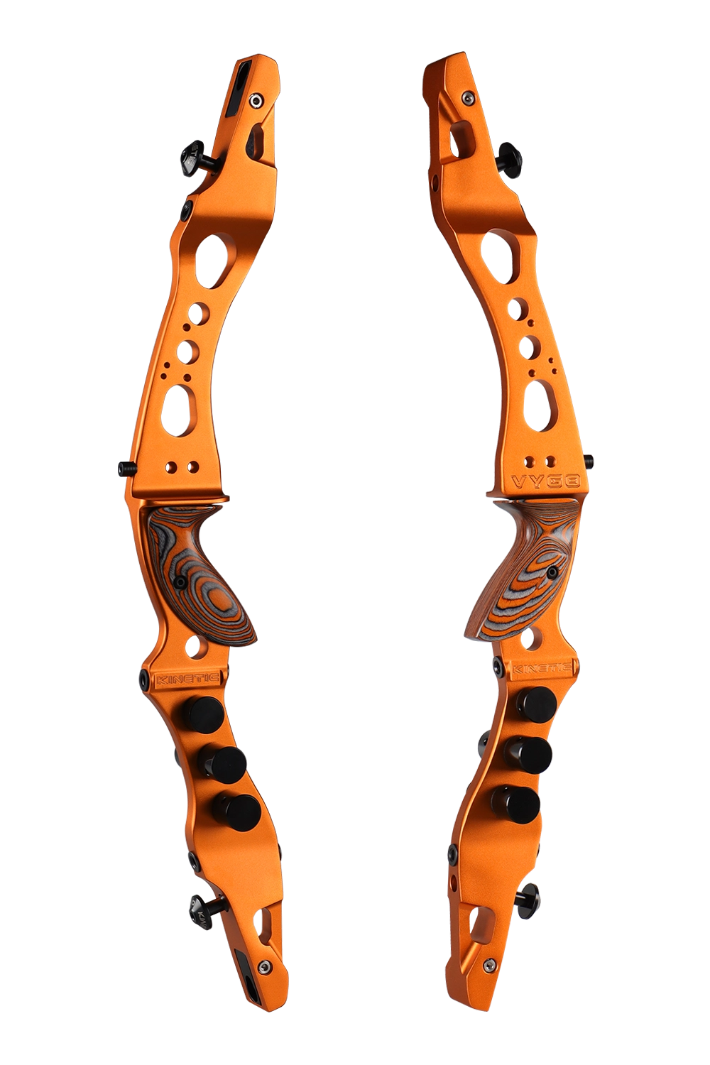 Poignée Kinetic Vygo ILF 25" Aluminum avec Poids Barebow