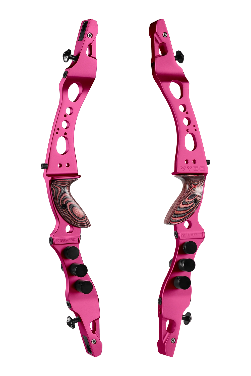 Poignée Kinetic Vygo ILF 25" Aluminum avec Poids Barebow
