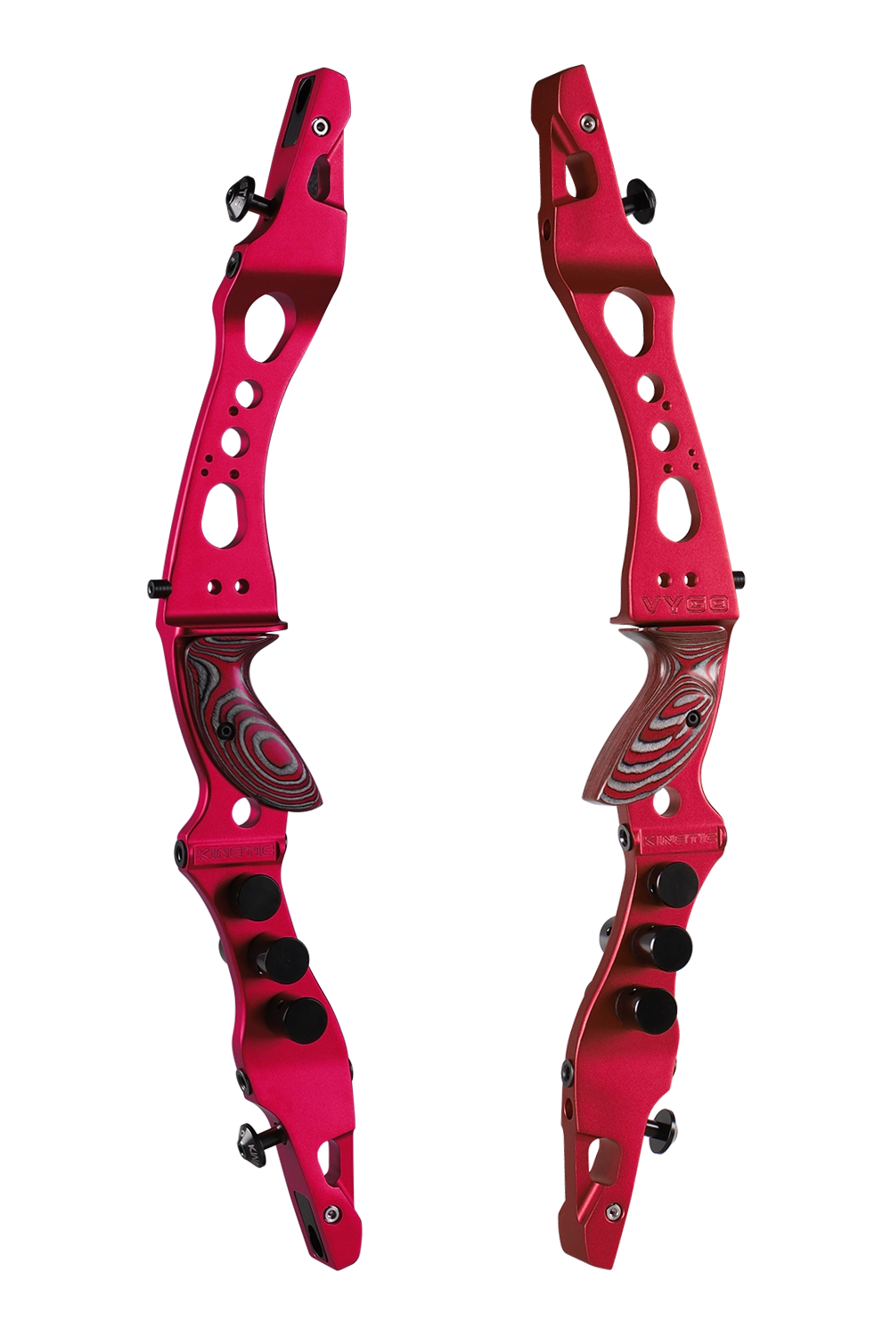 Poignée Kinetic Vygo ILF 25" Aluminum avec Poids Barebow